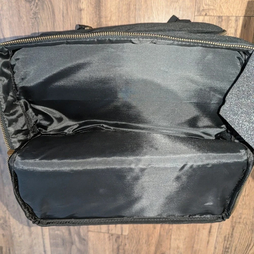 Kingdely Black Tactical Messenger Bag Backpack Padded Tool‎ Gear Organizer Case